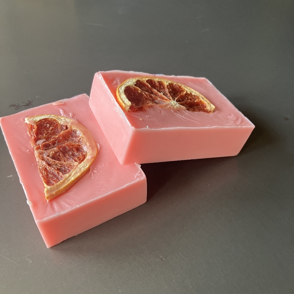 Aries Bar Soap - Peach Grapefruit Scented Goat's Milk Soap